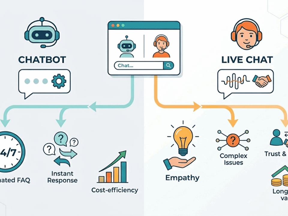 Chatbots vs Live Chat: Choosing the Right Customer Support Tool