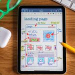 landing page to home