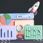 computer screen with seo elements