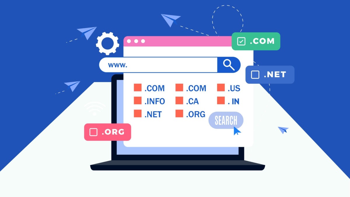 poster with web hosting elements