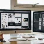 Displaying web design layouts and web development