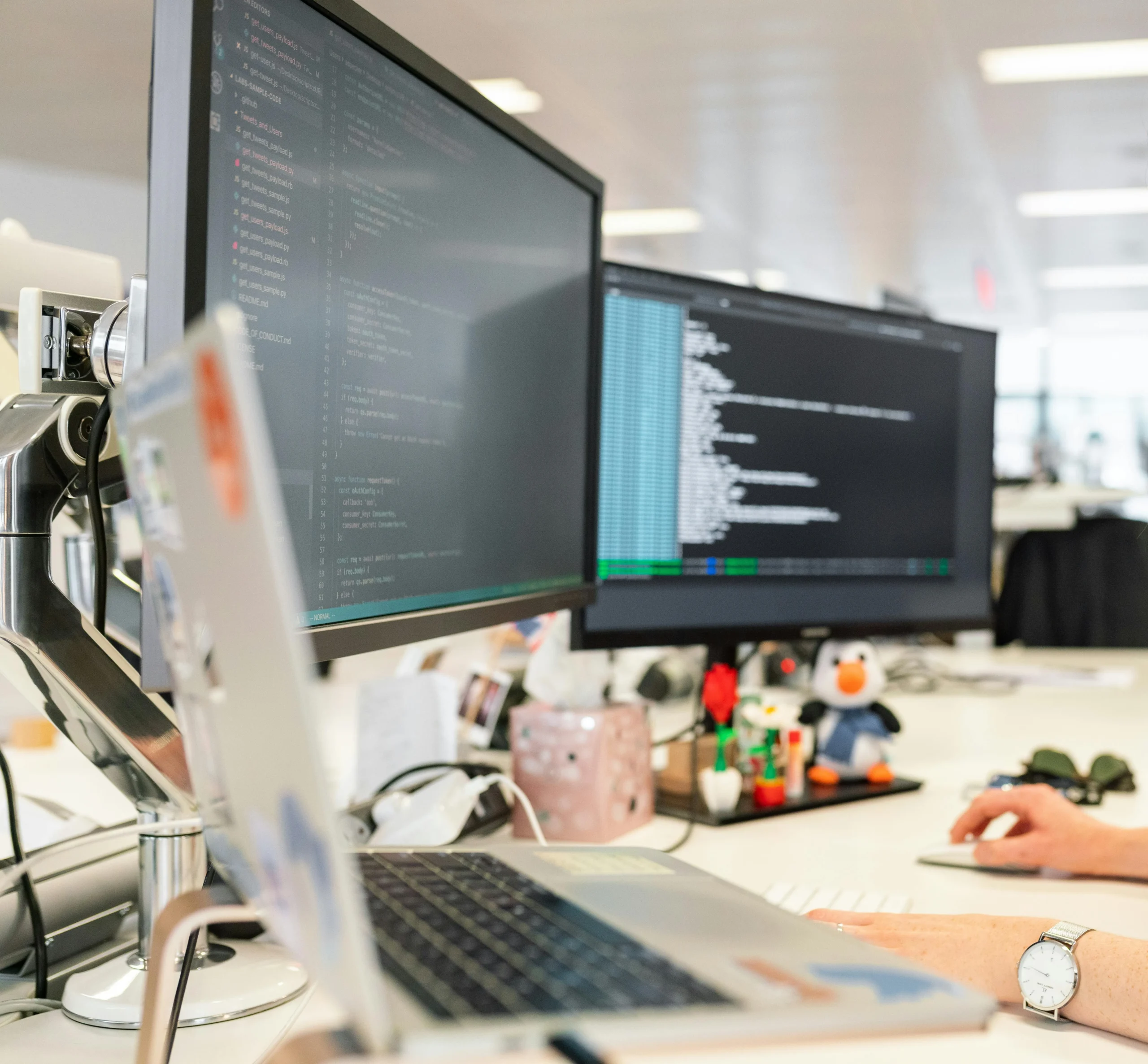 custom code and web design