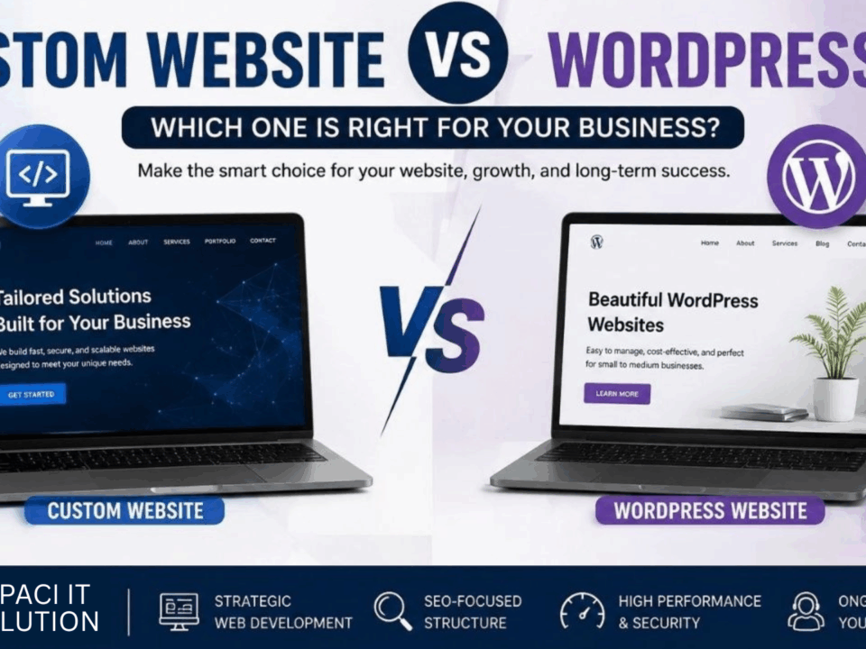 Custom Website vs WordPress Which One Is Right for Your Business