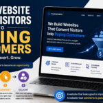 How a Website Turns Visitors into Paying Customers