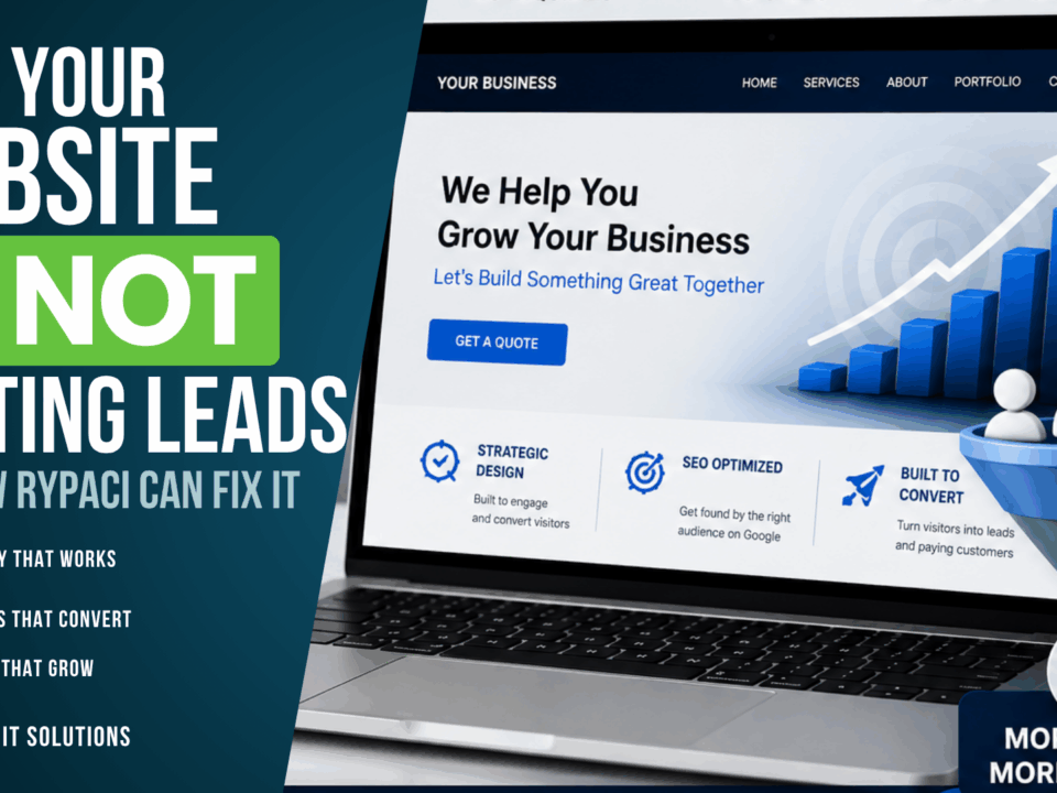 Why Your Website Is Not Getting Leads and How RYPACI Can Fix It