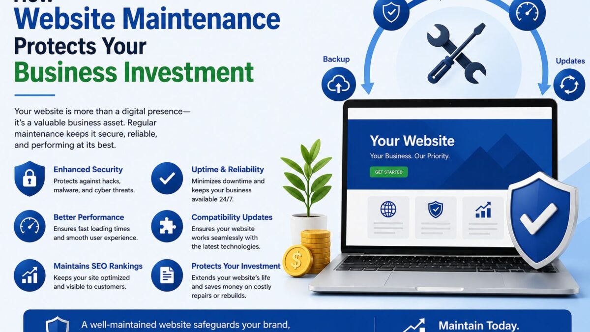 Website maintenance services for business growth and online performance