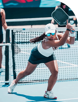 Woman Pickle Ball